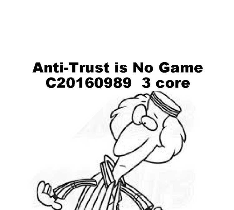 Antitrust Is No Game: